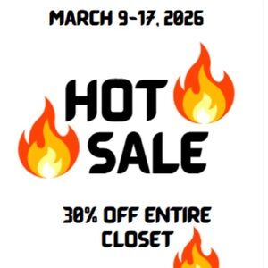 Hot Sale Event Poster